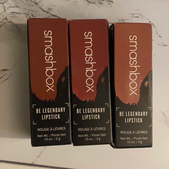 New Bundle of 3 Smashbox Be Legendary Lip Stick - Picture 1 of 5